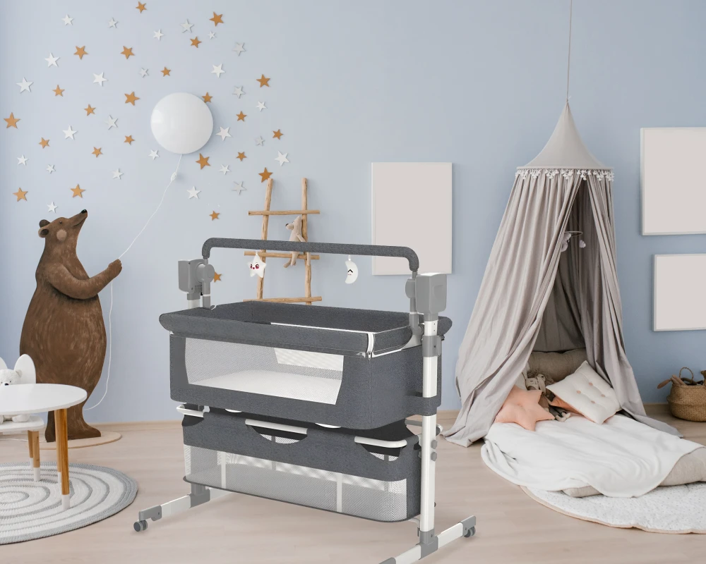 bassinet that rocks baby to sleep