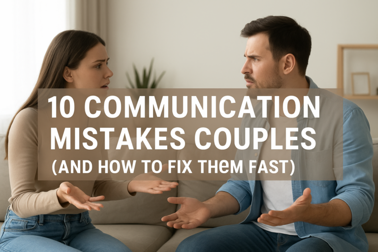 10 Communication Mistakes Couples Make