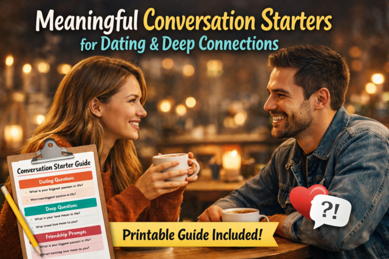 meaningful conversation starters for dating