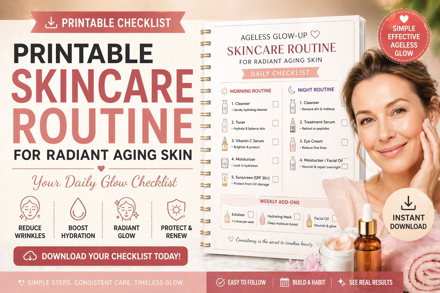 Skincare Routine for Aging Skin