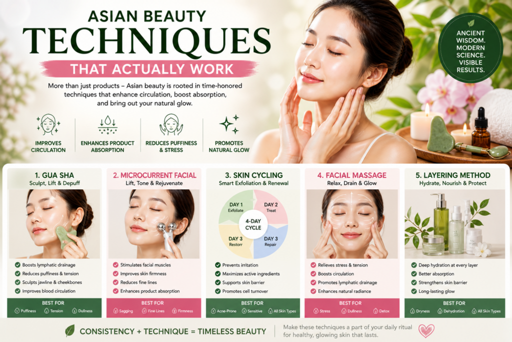 Asian Beauty Techniques That Actually Work