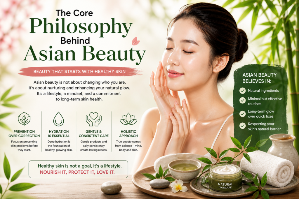 The Core Philosophy Behind Asian Beauty