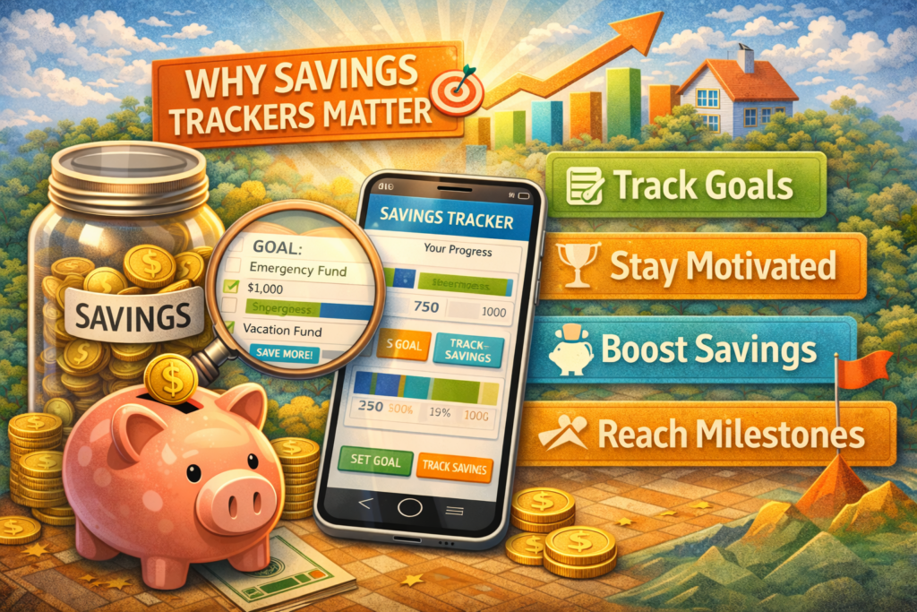 Why Savings Trackers Matter