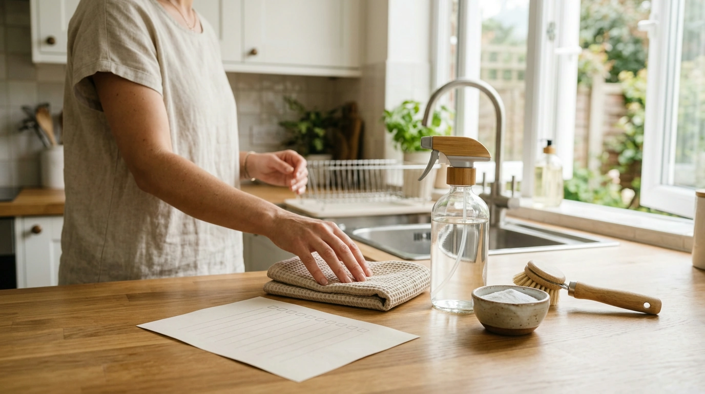 Printable Natural Cleaner Checklist for an Eco-Friendly Home